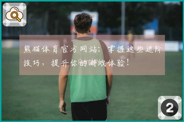 熊猫体育官方网站：掌握这些进阶技巧，提升你的游戏体验！